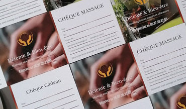 Carte cadeau pour un massage bien-être 1h ou 1h30